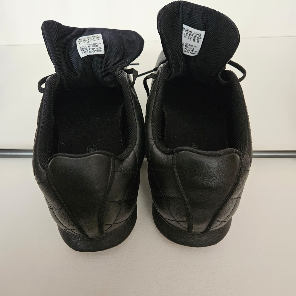 🏌‍♀️Adidas Traxion Black Quilted Golf Shoes - Picture 9 of 13